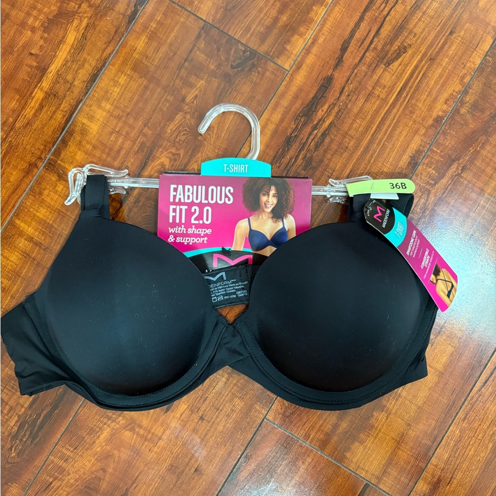 Maidenform Black Molded Cup Bra Intimates